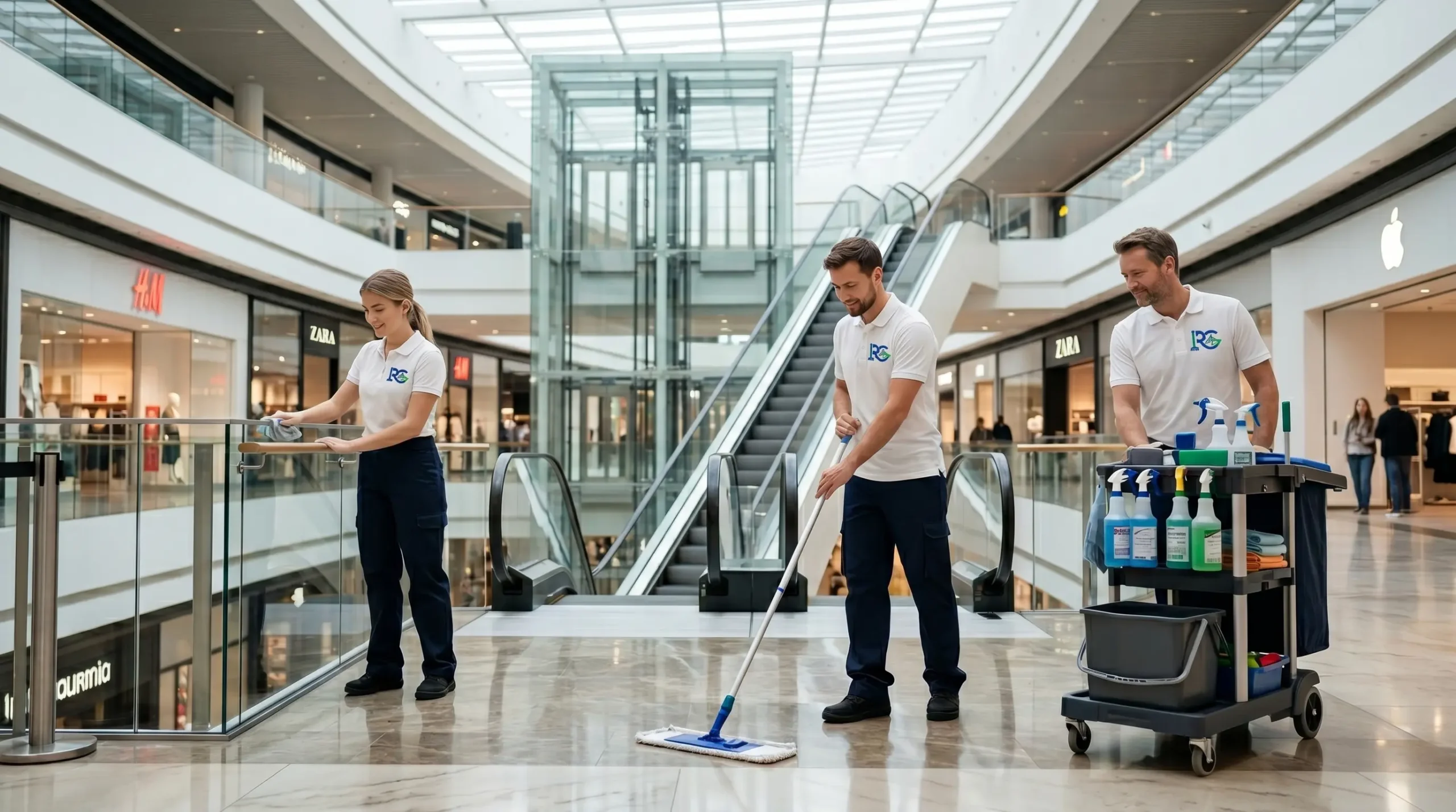 Professionelle Einkaufszentrum-Reinigung in Bergen auf Rügen und Umgebung