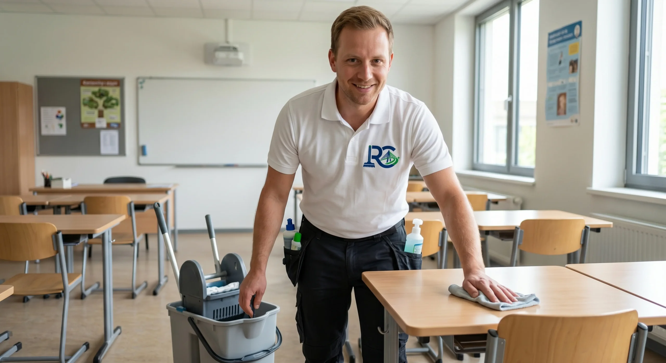 Professionelle Reinigung von Schulen und Kitas auf Rügen